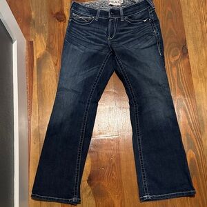 Ariat Women's Dark Blue Boot Cut Jeans